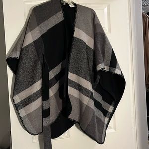 NWOT wrap sweater, one size